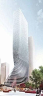 China Resources Headquarters Second Tower, Senzhen proposal by Melugan Meissl Architects :: height 250m