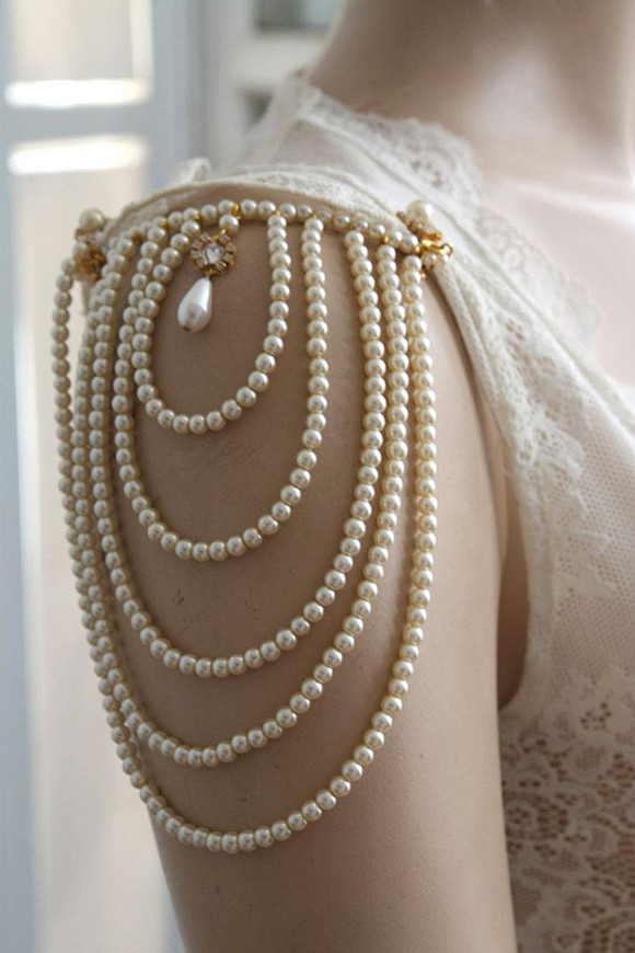 华丽优雅的新娘服装配饰和细节(四)--汇...