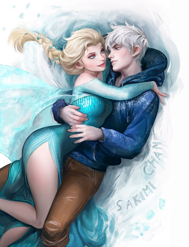 Jelsa by sakimichan