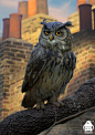 Christopher Robin: Owl Character Design, Michael Kutsche