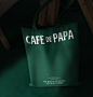 Cafe de Papa on Behance