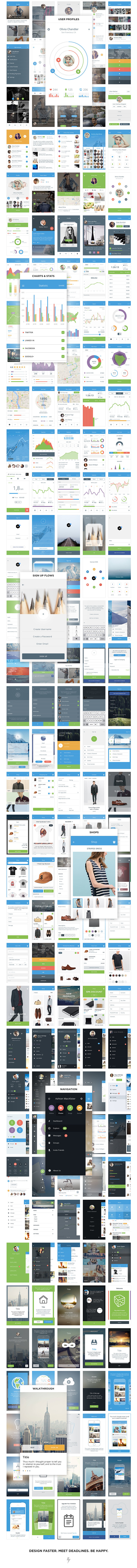 Material UI Kit Navs...