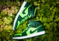 Air Jordan 1 Mid “Electric Green” #sneaker#