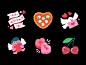 Messenger: Valentine's Day Camera Stickers : Happy Valentine's Day! Go send your loved ones some ❤️s today, made by yours truly! 

I meaaan... what's more romantic than a margherita pizza?? Name 5.