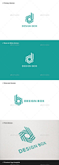Design Box - Letter D & B Logo - Letters Logo Templates