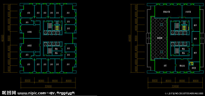 CAD DWG 图纸 平面图 素材 装修...