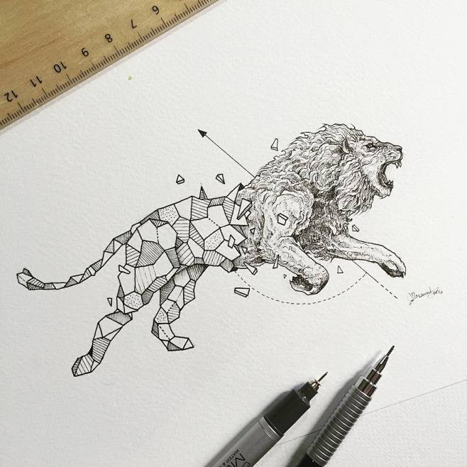 Geometric beasts lio...