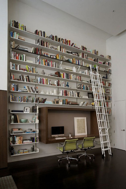 37个家庭图书馆设计 | 有创意的趣品网
