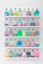 SLOSH SAMPLES #1 2014 © Louise Zhang “Louise Zhang’s ‘Slosh Samples’ are a mixture of glue, pain, resin, clay, water, varnish and pigment. A heady concoction of toxins which has produced this array of pastel delights. Like a medicine for the oncoming S.A.