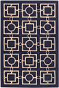 Gateway Area Rug - Hand-tufted Rugs - Wool Rugs - Transitional Rugs - Geometric Rugs | HomeDecorators.com: 