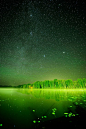 Night Sky  by Arthur Kalnins, Daugavpils, Latvia - This reminds me of Life of Pi.