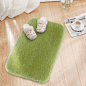 芦苇两条装 卫生间地垫浴室防滑垫 卧室丝毛地垫脚垫进门垫地毯