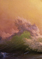 画中这片宁静的海。（via Ivan Aivazovsky） ​​​​