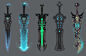 Legion Artifacts, Ryan Metcalf : Some of the artifact concepts I did for Legion.  Working on the Polymorph staff was incredibly fun