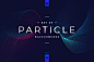 Ad: Particle Abstract Backgrounds vol 4 by blauananas on @creativemarket. The 4th collection of Particle Backgrounds with new color gradient spectacle. Improve your web or another design project! This set of 10 #creativemarket