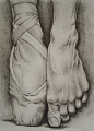 Working feet | Art