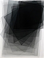 《Black Square》 · 水彩 | 德国艺术家 Joachim Bandau（约希姆·班德）1962年开始其艺术生涯，起初他创作的都是大型城市雕塑景观，1983年开始创作自己最著名的灰度水彩系列作品，作品一方面受到包豪斯风格的影响，另一方面来自对光影的痴迷。其作品有很强的动感、立体感与纵深度，给观者无限遐想。