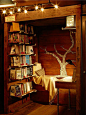 Reading Alcove, Bookstore, San Francisco, California
photo via desire