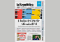 La Repubblica Newspaper Redesign : Newspaper redesign