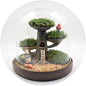 苔藓物语（无忧树） 苔藓微景观 桌宠生态瓶 创意绿植 龙猫苔藓