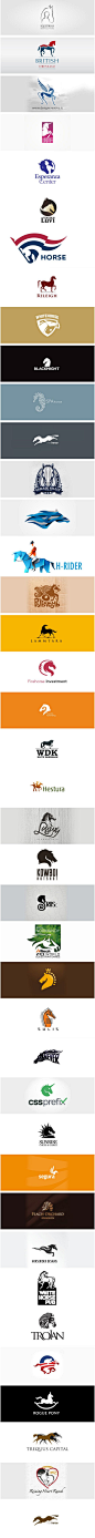 40 Creative Horse Logo Design examples: