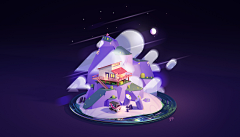 星大角采集到lowpoly