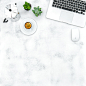 Coffee laptop succulent plants Office workplace Flat lay by Lili Graphie on 500px