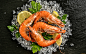 General 2880x1800 food seafood lemons ice cubes