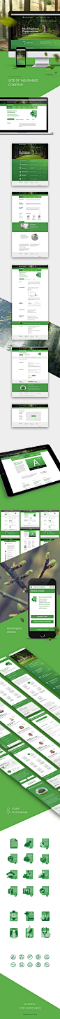 Sberbank insurance by 国外WEB灵感 - UE设计平台-网页设计，设计交流，界面设计，酷站欣赏