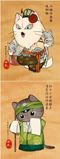创意插画设计–中国风喵星人 | 新鲜创意图志