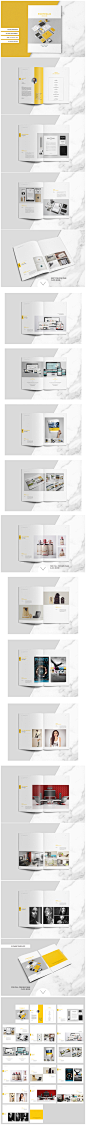 Graphic Design Portfolio Template : This is 32 page minimal brochure template is for designers working on product/graphic design portfolios interior design catalogues, product catalogues, and agency based projects.Just drop in your own pictures and texts,