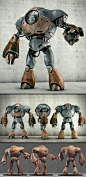 Robot by Victor Hugo Sousa join us http://www.pinterest.com/koztar