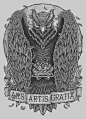 Ars Artis Gratia : My first personal apparel release featuring an illustration of an animal deity. 