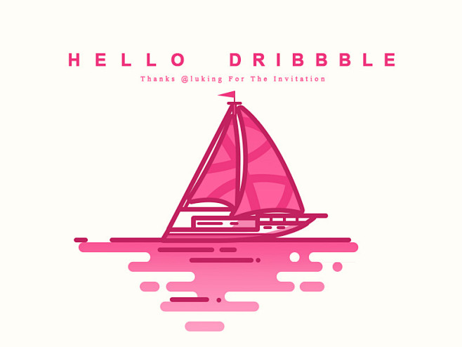 第一枪在Dribbble