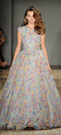 Jenny Packham Spring 2015: Floral Gown