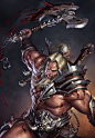 Diablo 3   barbarian by sirend d79vm3u