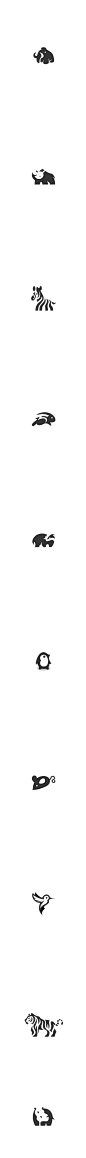 10款-黒白色国外动物LOGO设计欣赏_字体传奇网-中国首个字体品牌设计师交流网 #Logo#