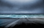 SEASCAPES : Autumn storms hitting the Camps Bay beach near Cape Town, South Africa.