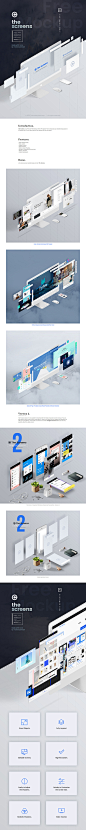 Perspective Web PSD Mockup : A great perspective view PSD mockup ideal to showcase your design or product project. You can easily add your own designs using the smart layers. It features smart objects, fully editable layers, high-resolution formart and ea