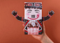 MIO Cornflakes 特色卡通异形盒谷物麦片冲泡零食快消品品牌产品包装设计参考分享欣赏