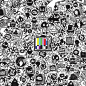 TV Kills Everything by Jared Nickerson, via Behance