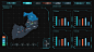 大数据可视化UI界面设计