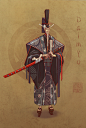 Servane Altermatt's submission on Feudal Japan: The Shogunate - Character Design : Challenge submission by Servane Altermatt