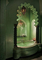 #卫浴#翡翠绿的摩洛哥马拉喀什