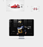 NIKE 440 : Nike 440 – This is a concept for an e-commerce website based on the content and the structure of the Nike site. With that idea in mind, I tried not to limit myself too much and gave a free go to my imagination. How the focus will change on the 