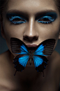 Butterfly effect : Beauty retouchPhotographer Susanne SpielPostproduction Stephanie Winger Retouch