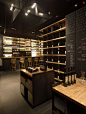 wine restaurant | More pictures from Contemporary Wine Bar And Restaurant Design