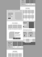 15套网页设计高级排版 | 网页设计原型图