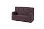 KK KIDS SOFA PLUM W. PLUM BUTTONS轻紫色儿童沙发