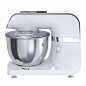 MLITER 800W Electric Food Stand Mixer 6 Speed with Digital Touch Panel 4.0L Bowl, Dough Hook, Whisk, Beater & Splash Guard Baking Mixer White: Amazon.co.uk: Kitchen & Home